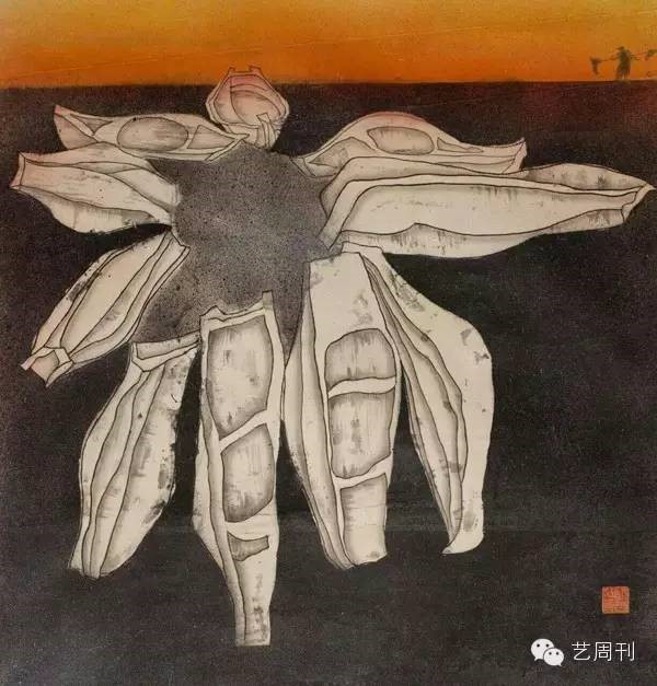 海那边_90x90cm_阮江华