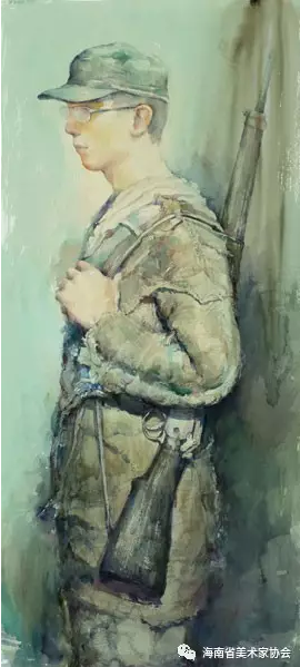 王阳《守望者》水彩__铜奖