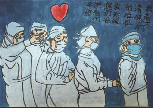 A0990赞白衣天使_梁多美