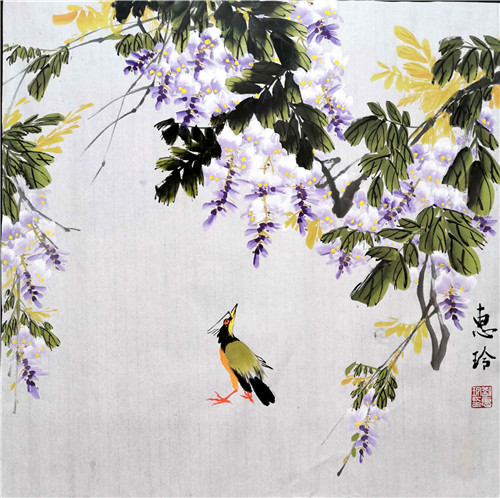 H0145《春暖花开》刘惠玲