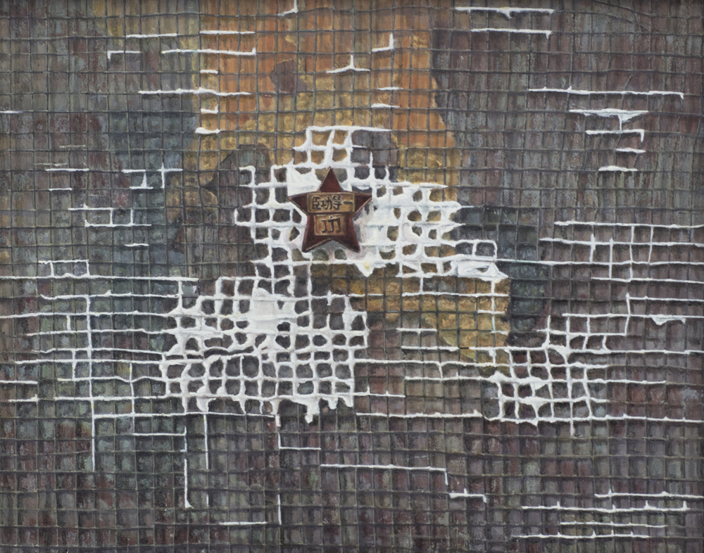 25、王旭《荣光》尺寸37X29油画