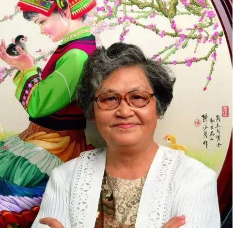 广绣大师陈少芳│第一批广州市民间艺术大师风采展示 （一）