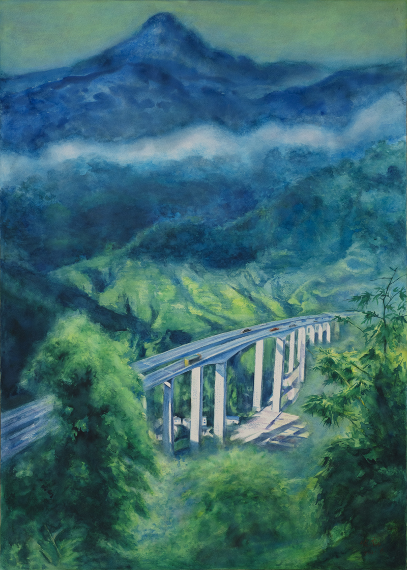 39、林先动《翡翠通途》110x77水彩.jpg
