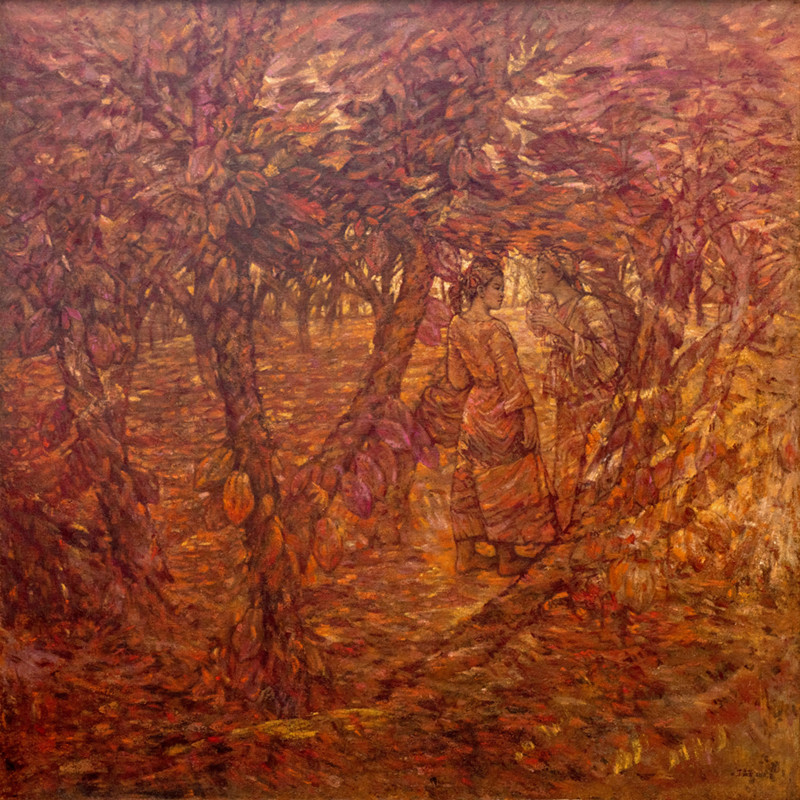 5、丁孟芳《可可果园之二》180X180特邀油画.jpg