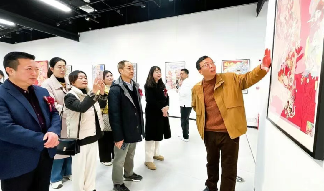 当三亚新年画遇见胶南年画，南北艺术惊艳碰撞