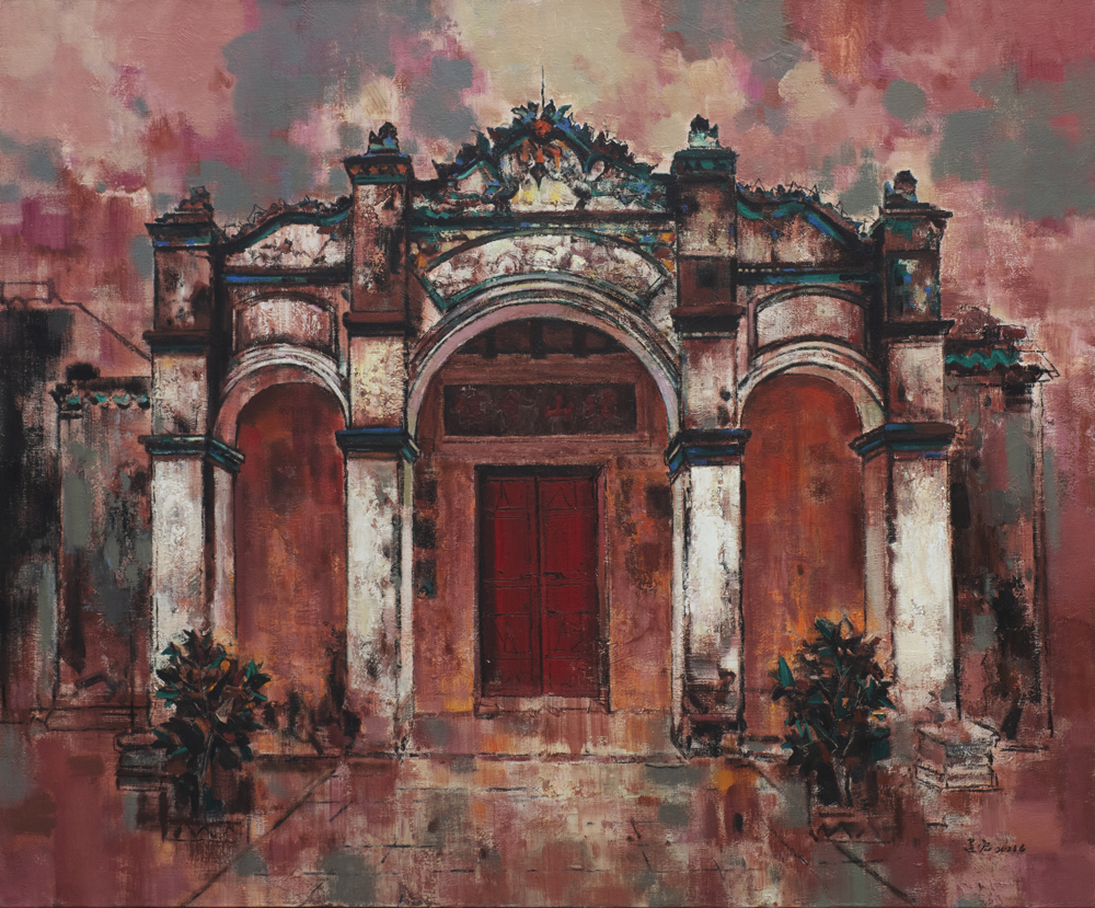 建宏《火种之地——陵水苏维埃政府旧址》160X130油画.jpg