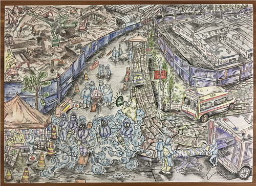 《团结一致，抗击疫情》陈若壮.jpg