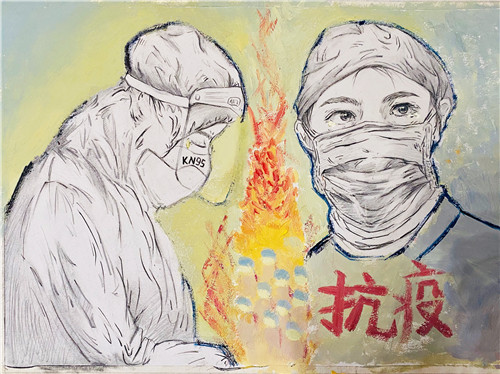 《以抗疫之光，亮彻华夏大地》_Shi_Lena.jpg